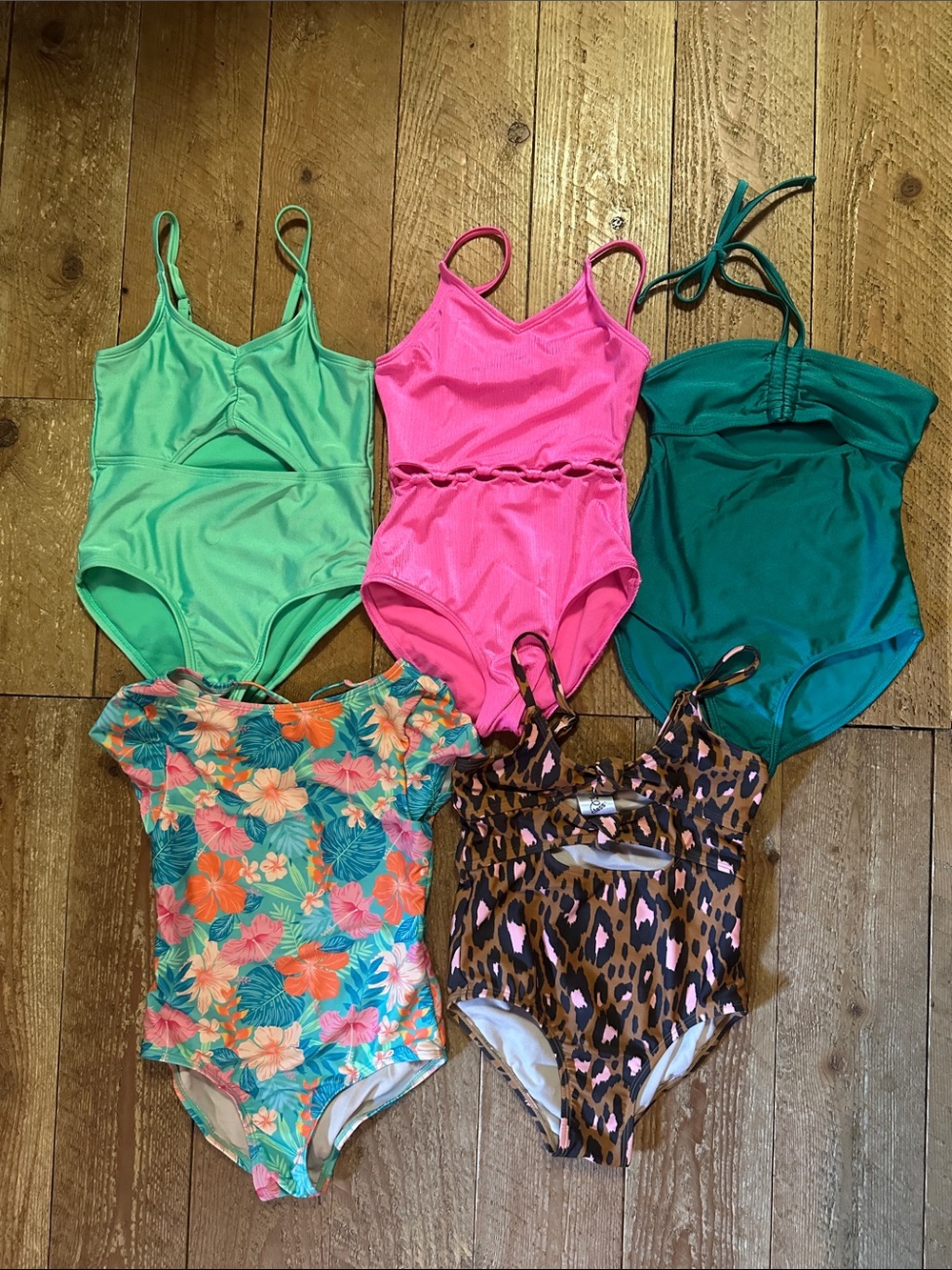 Girls’ One Piece Swim Suits